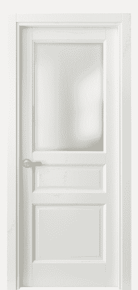 Дверь межкомнатная 1432 МЖМ САТ. Цвет Матовый жемчужный. Материал Гладкая эмаль. Коллекция Galant. Картинка.