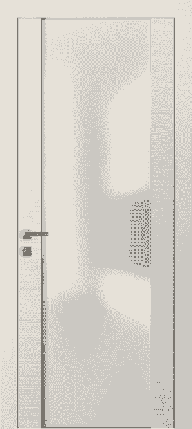 Дверь межкомнатная 4034 ТМЦ Матовый триплекс. Цвет Таеда марципан. Материал Таеда эмаль. Коллекция Avant. Картинка.