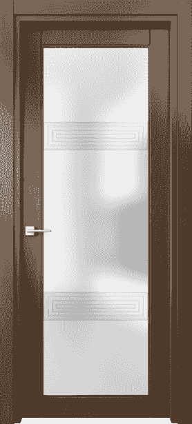 Дверь межкомнатная 6112 ДКР САТ. Цвет Дуб королевский. Материал Массив дуба. Коллекция Ego. Картинка.