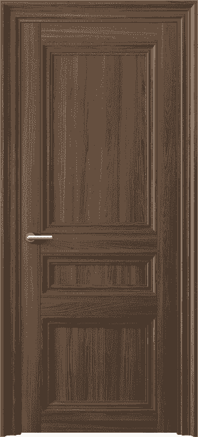 Дверь межкомнатная 2537 ШОЯ . Цвет Шоколадный ясень. Материал Ciplex ламинатин. Коллекция Centro. Картинка.