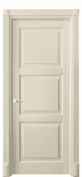 Дверь межкомнатная 0731 БМЦ. Цвет Бук марципановый. Материал Массив бука эмаль. Коллекция Lignum. Картинка.
