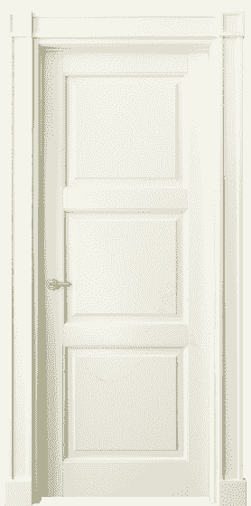 Дверь межкомнатная 6309 МБМ . Цвет Бук молочно-белый. Материал Массив бука эмаль. Коллекция Toscana Plano. Картинка.