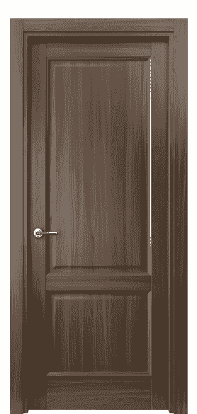 Дверь межкомнатная 1421 ШОЯ . Цвет Шоколадный ясень. Материал Ciplex ламинатин. Коллекция Galant. Картинка.