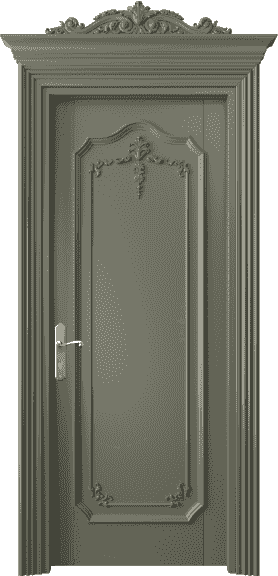 Дверь межкомнатная 6601 БОТ. Цвет Бук оливковый тёмный. Материал Массив бука эмаль. Коллекция Imperial. Картинка.