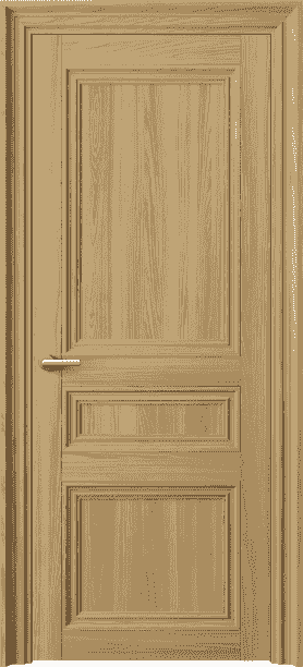 Дверь межкомнатная 2537 МЕЯ . Цвет Медовый ясень. Материал Ciplex ламинатин. Коллекция Centro. Картинка.