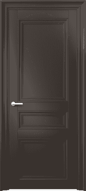 Дверь межкомнатная 2537 МАН . Цвет Матовый антрацит. Материал Гладкая эмаль. Коллекция Centro. Картинка.