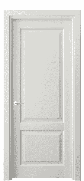 Дверь межкомнатная 0741 БС. Цвет Бук серый. Материал Массив бука эмаль. Коллекция Lignum. Картинка.
