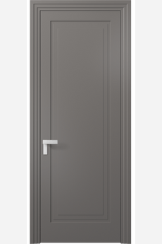 Дверь межкомнатная 8301 МКЛС. Цвет Матовый классический серый. Материал Гладкая эмаль. Коллекция Rocca. Картинка.
