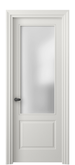Дверь межкомнатная 8552 МСР САТ. Цвет Матовый серый. Материал Гладкая эмаль. Коллекция Esse. Картинка.