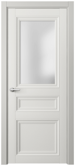 Дверь межкомнатная 2538 МСР САТ. Цвет Матовый серый. Материал Гладкая эмаль. Коллекция Centro. Картинка.