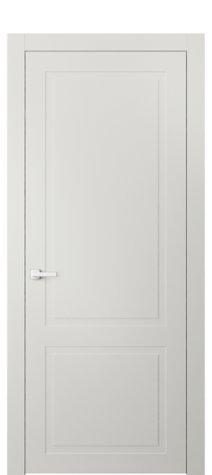 Дверь межкомнатная 8002 МСР. Цвет Матовый серый. Материал Гладкая эмаль. Коллекция Neo Classic. Картинка.