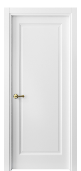 Серия 1401 - Межкомнатная дверь Galant 1401 Белый шёлк